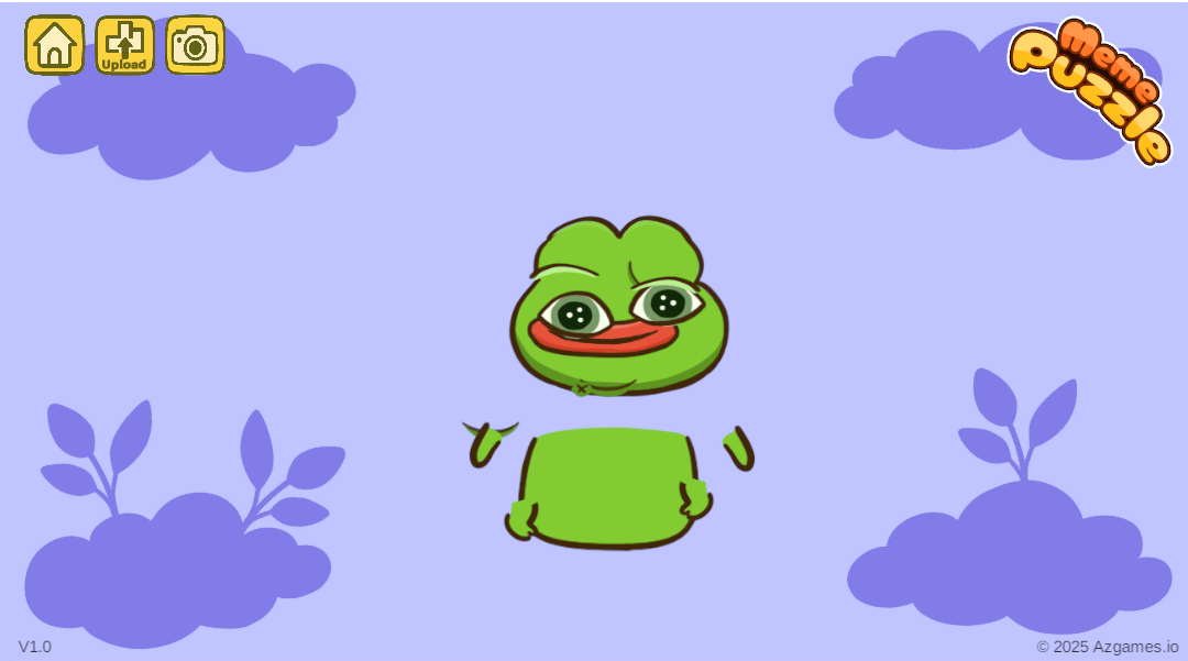 Meme Puzzle game screenshot 4 - Completion reward display